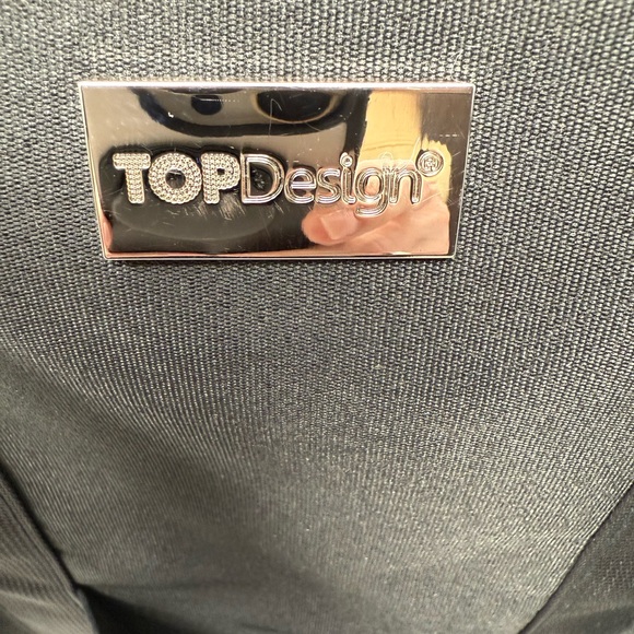 Utility Water Resistant Tote Bag with 13 Exterior & Interior Pockets - Picture 8 of 12